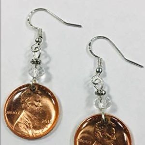 Lucky Penny Coin Earrings